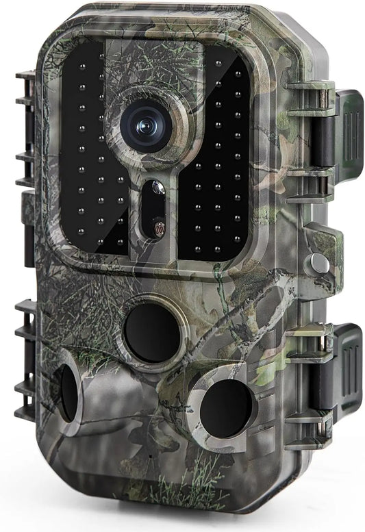 Hunting Trail Camera 30MP 4K Night Vision Wildlife Camera With Motion Activated Outdoor Trail Cam Trigger Wildlife Scouting