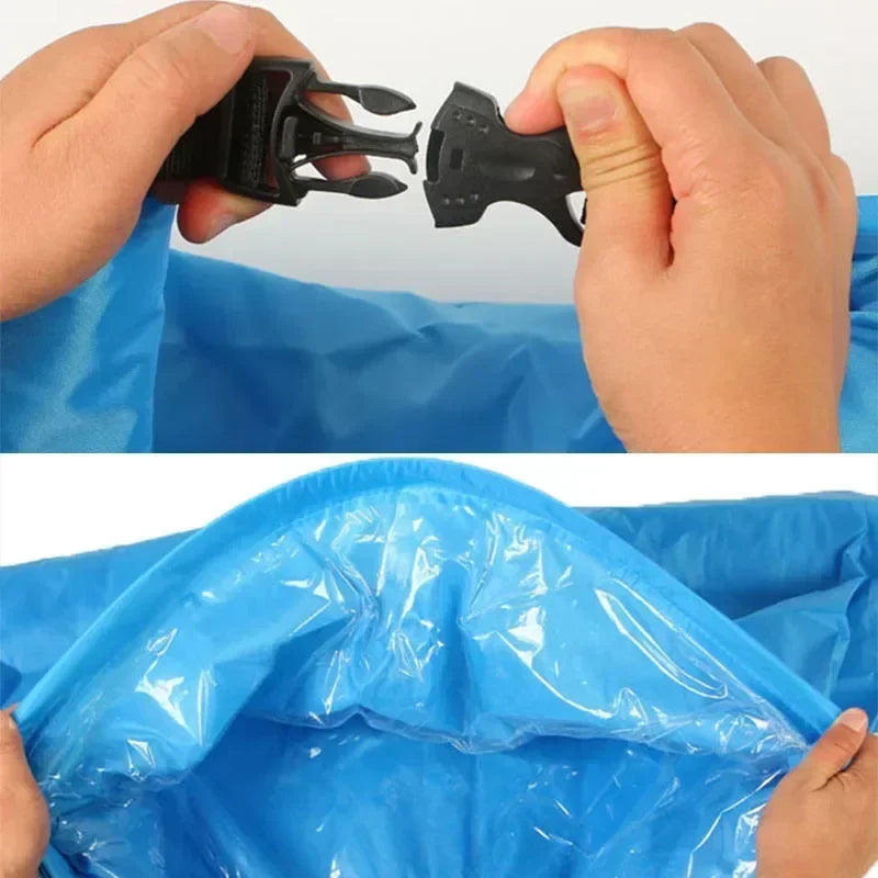 Outdoor Beach Lazy Inflatable Sofa Portable Folding Air Sofa Garden Sleeping Bag Bed Oxford Cloth Camping Furniture 190X70CM