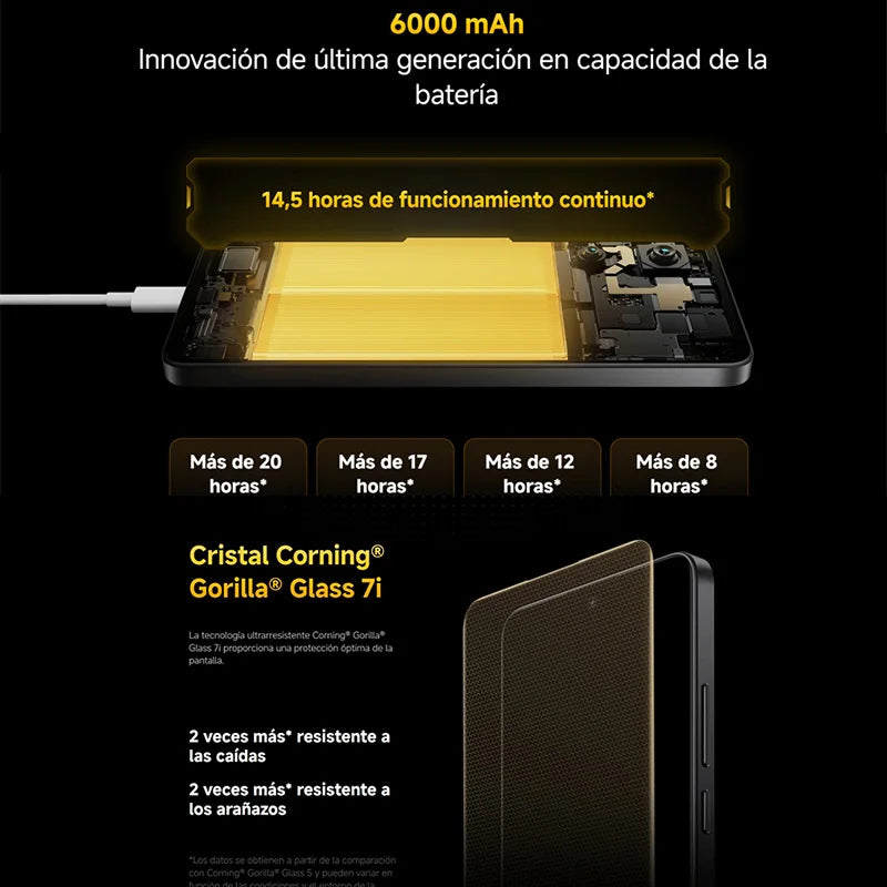 POCO X7 Pro 5G, NFC, Dimensity 8400-Ultra, Dimensity 8400-Ultra, 50 MP camera, 1.5K 120 Hz CrystalRes AMOLED display, 6000 mAh battery,Charger Not Included