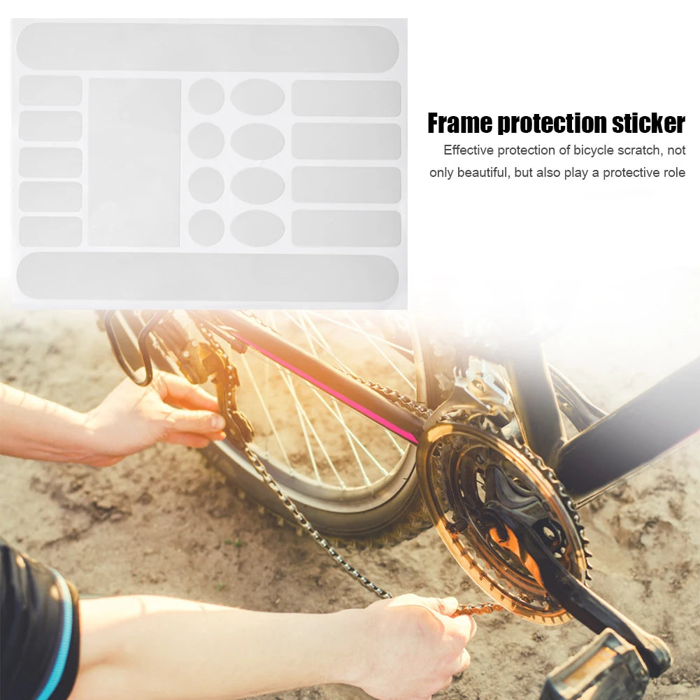 Bicycle Frame Protector MTB Chain Guard Film Anti Scratch Protective Sticker