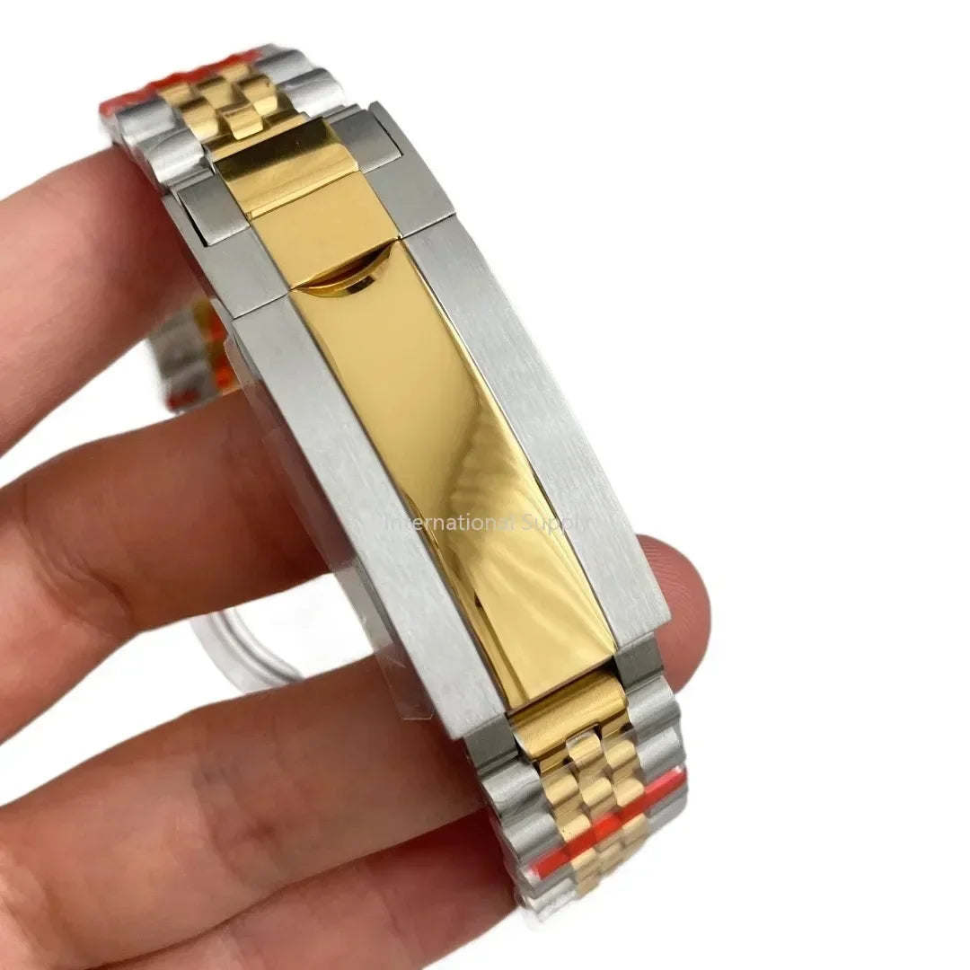 NH35 Watch Case 36mm/39mm 316L Stainless Steel for Seiko Datejust NH35 NH36 Movement 28.5mm Dial for Datejust President Bracelet