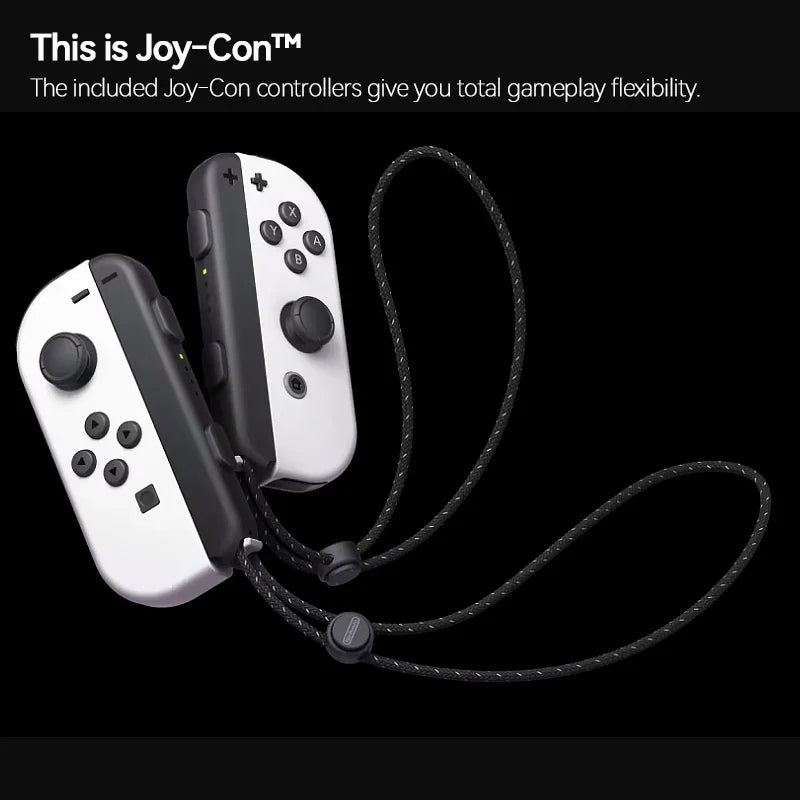 Nintendo Switch OLED Game Console 64GB White / Blue Red Set 7 Inch Touch Screen and 3 Game Modes Famicom