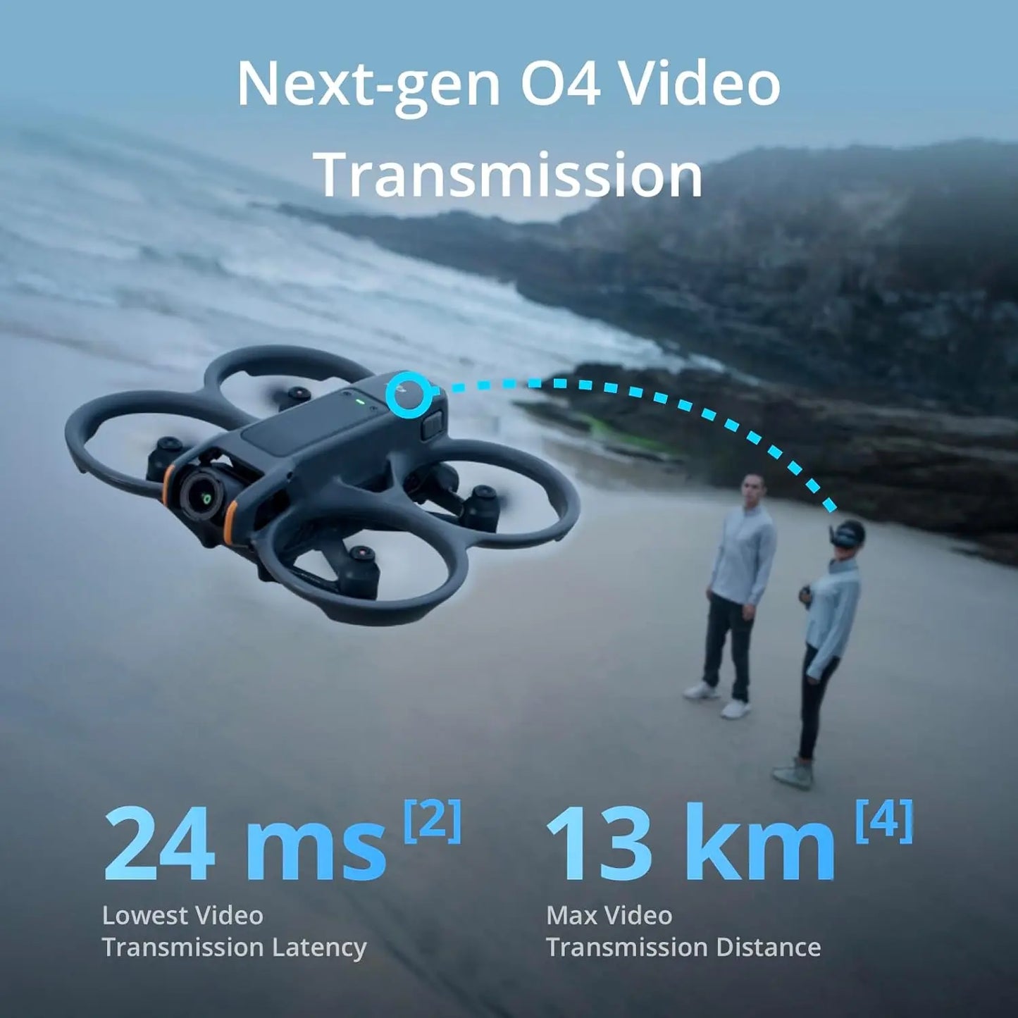 DJI Goggles 3 FPV Goggles Micro-OLED Screens Immersive Flight Experience O4 HD Video Transmission Wireless Drone Goggles