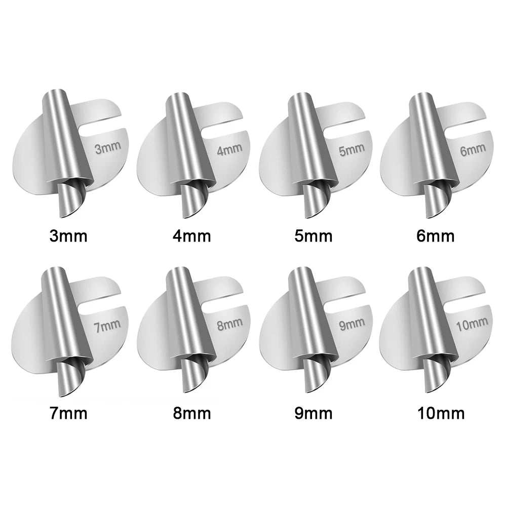 3/5/6/8/10mm Sewing Rolled Hemmer Foot Presser Foot Rolled Hem Feet For Brother Beginners Household Professionals Sewing Tools