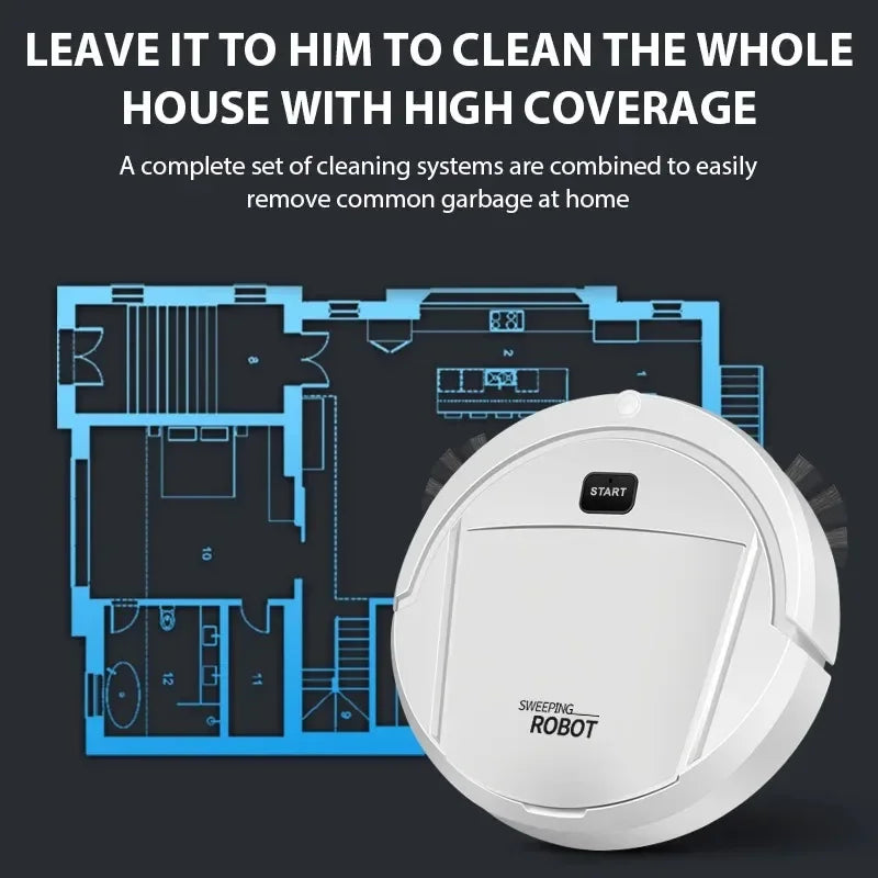 202５ Smart Robot Vacuum: Auto Dry/Wet Cleaning, Sweeping, Charging, Intelligent Home Cleaning Machine