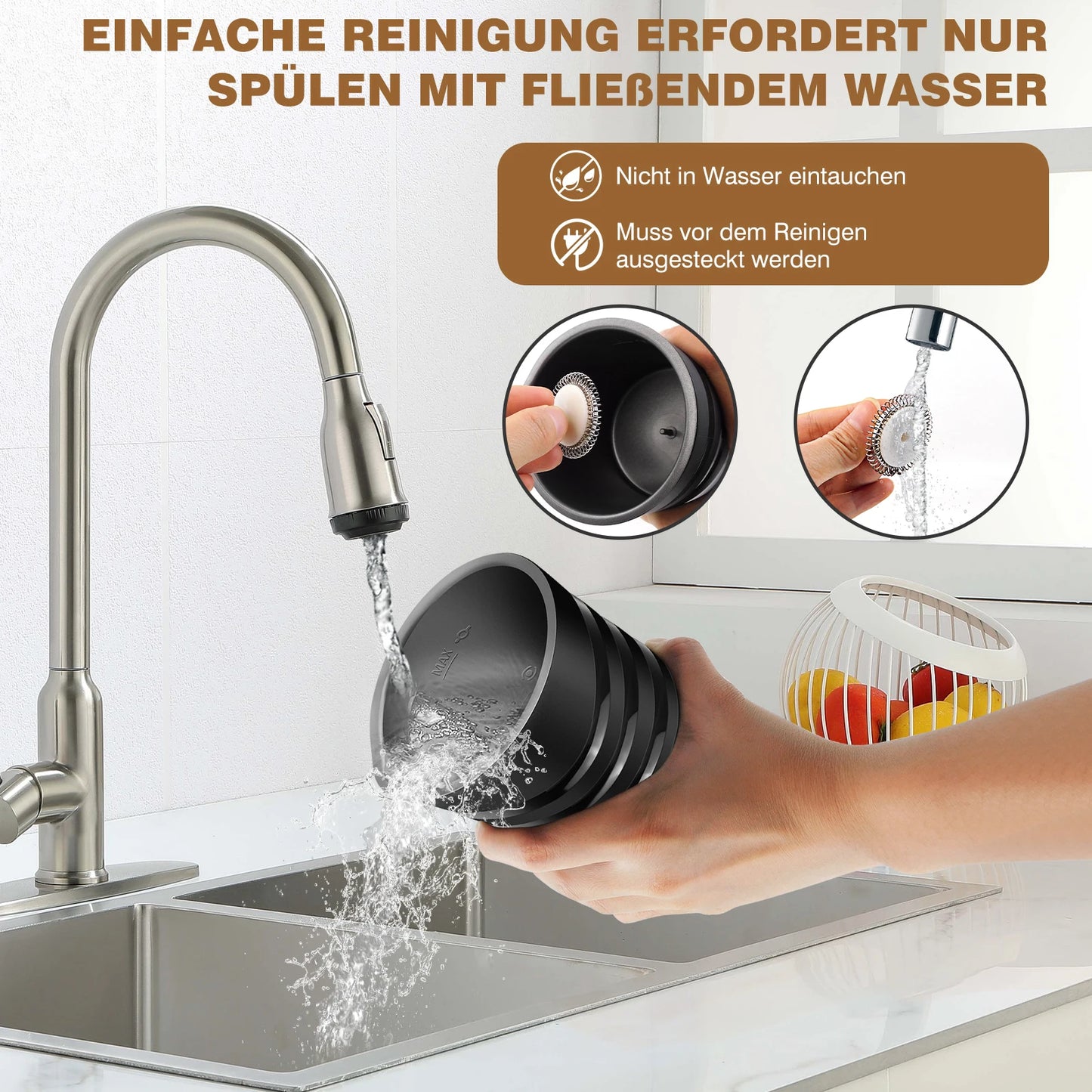 4 in 1 Milk Frother Electric and Steamer 11.8 oz/350ml Hot/Cold Foam Maker Intelligent Temperature Control Electric Milk Warmer