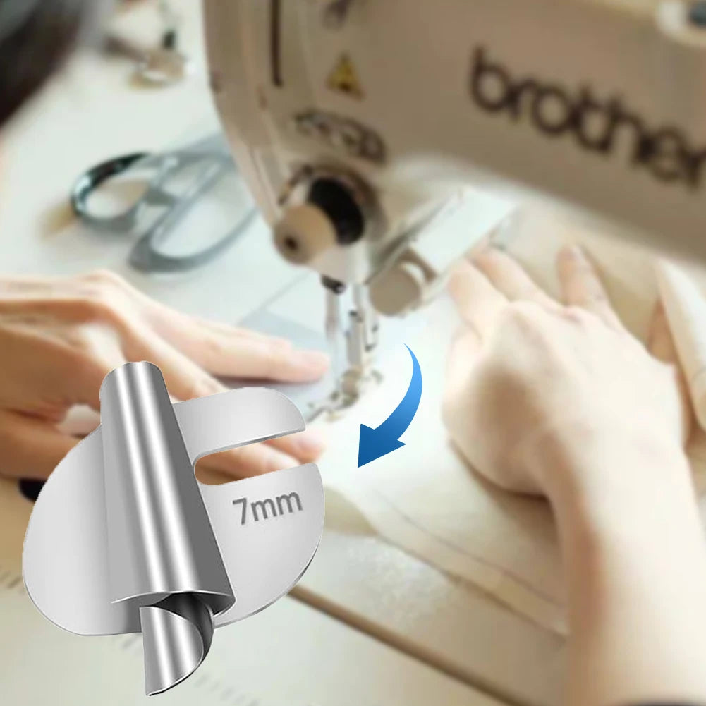 3/5/6/8/10mm Sewing Rolled Hemmer Foot Presser Foot Rolled Hem Feet For Brother Beginners Household Professionals Sewing Tools